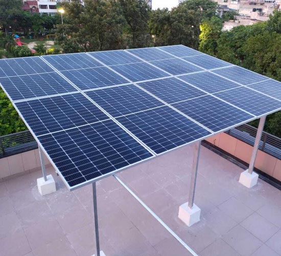 Residential Roof-Top Solar by 4th Ved Agrotech